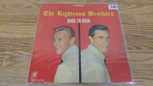 lot 287 image: The Righteous Brothers-Back To Back-1965-Vinyl LP