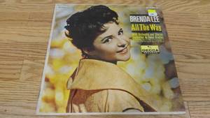 lot 296 image: Brenda Lee-All The Way-1961-Vimyl LP