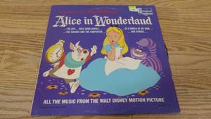 lot 391 image: Camarata Chorus And Orchestra  Walt Disneys Alice In Wonderland - All The Songs From The Original Motion Picture Soundtrack-1980-Vinyl LP