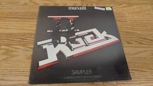 lot 425 image: Maxell Rock 2 Sampler-1980-Vinyl LP-Sealed