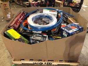 Gaylord of Assorted Tools and Hardware Various Models and Conditions Customer Returns See Pictures