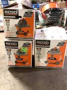 Lot of Assorted WetDry Shop Vacs Various Models and Conditions  Customer Returns See Pictures