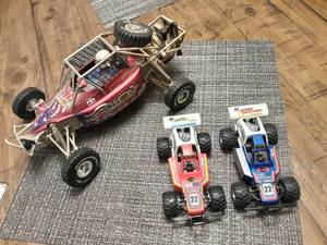 lot 51 image: Vintage Toy Zone Baja 1000 With Suspension & 2-Other Race Cars With Suspension