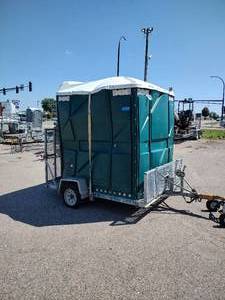 lot 69 image: Large Port-A-Potty