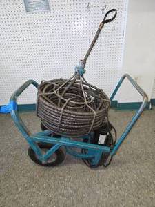 lot 171 image: 100 sewer snake w AO Smith motor