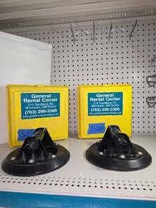 lot 152 image: (2) Woods Power-Grip 8 Glass Suction Cups, GO695
