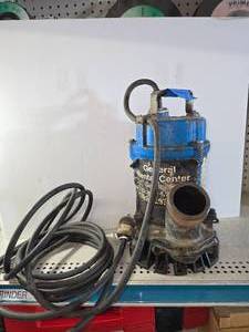 lot 183 image: Tsurumi submersible pump
