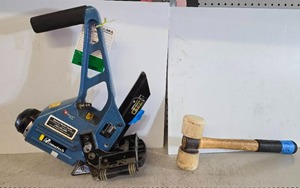 lot 217 image: Primatech P250A Hardwood floor nailer with mallet