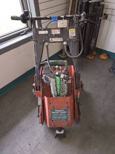 lot 153 image: Hitachi demolition hammer H65SD2 in trolley