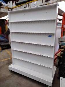lot 307 image: Merchandiser Island on Wheels