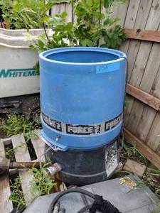 lot 115A image: Force 2 Insulation Blower. Up to 1600 lbs cellulose per hr, 550 lbs fiberglass per hr