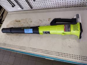 lot 358 image: Sunjoe 24V iON  Cordless Compaq Turbine Jet Leaf Blower, Model 24V-TB-LTE, lithium-ion battery-Charger