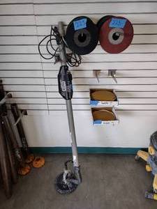lot 225 image: Porter-Cable Drywall Corded 9 Sander, variable speed model 7800. Includes sanding discs.