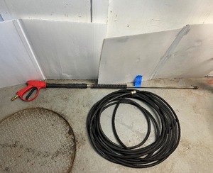 lot 381 image: 4000 PSI pressure washer trigger gun with lance wand, 54 long. Pressure Hose 38 Eagle Wash 4000 PSI
