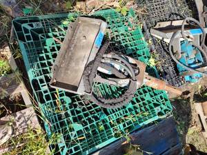 lot 85A image: Mini loader Pengo Auger attachment powered by Omni Gear