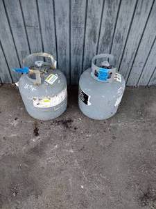 lot 398 image: 2 Propane tanks