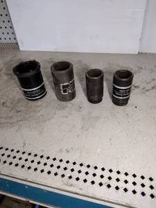 lot 271 image: Impact Sockets (2) 30 MM, (1) 36 MM,  Spanner Socket 4-wheel drive hub