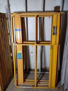 lot 126A image: (4) Scaffolding railing with gate