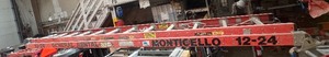 lot 434 image: Werner 12-24 Extra Heavy-Duty ladder D7424-2