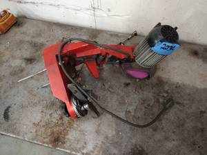 lot 203C image: Efco LR36941 FL6 electric chainsaw chain grinder and sharpener
