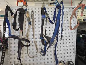 lot 157D image: Safety Harness and Shock Lanyards