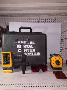 lot 265A image: CSTBerger LaserMark Rotary Laser LM30 and Detector LD100N and more