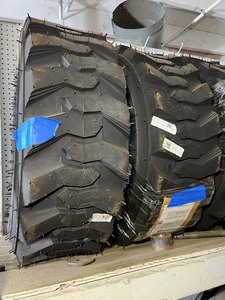 lot 91A image: (2) NEW Tyre AT-5131 Industrial Skid Steer Tires