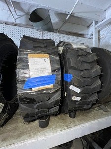 lot 92A image: (2) NEW ATF AT-5131 Industrial Skid Steer Tires