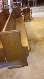 lot 565 image: Church Bench