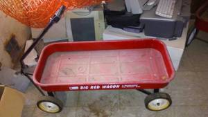 lot 605 image: Little Red Wagon