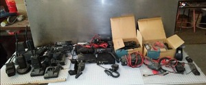lot 597 image: Huge Lot Of Motorola 2 Way Radios.