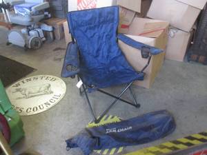 lot 11 image: (F-3) Portable Folding Chair with Bag