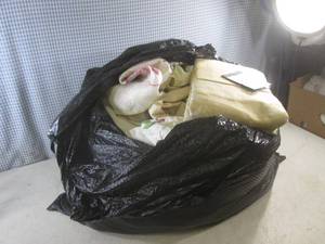 lot 24 image: (F-3) Large Bag Full of Tablecloths and 