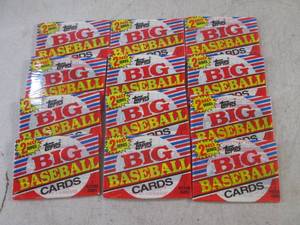 lot 72 image: (FS) 12 Packs 1988 Topps 2nd Series Big Baseball Cards - Unopened