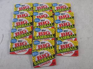 lot 73 image: (FS) 16 Packs 1989 Topps 2nd Series Big Baseball Cards - Unopened