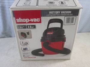 lot 83 image: (D-2) Shop-Vac 1.5 Gallon WetDry Vacuum