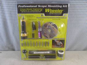 lot 131 image: (H-1) Wheeler Professional Scope Mounting Kit