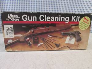 lot 133 image: (EC1) Kleen Bore Gun Cleaning Kit - Rifle .22.223 5.56mm - New  Never Used