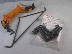 lot 148 image: (EW5) Deer Hanger Pully System and Deer Me Tree Steps - Never Used