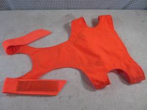 lot 150 image: (EC1) Orange Tummy Saver Hunting Vest Size Field Large