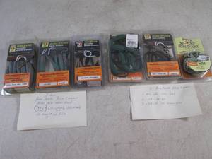 lot 154 image: (EC1) 6 Assorted Bore Snake Rifle Cleaners 4 New 2 Used - See Photos for Details