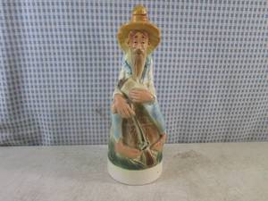 lot 168 image: (FS) Vintage 1969 Stitzel Weller Cabin Still Collectors Gallery Decanter 11 12 Tall