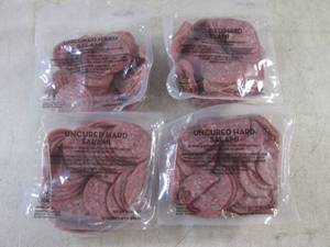 lot 170 image: (B-1) 2 Pounds Uncured Hard Salami 4 - 12 Pound Pouches