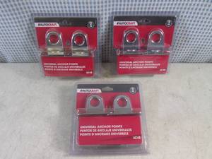 lot 172 image: (CS) 3 - 2-Packs AutoCraft AC48 Universal Anchor Points