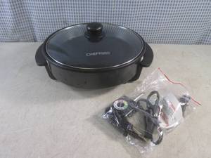 lot 231 image: (CSB) Chefman Electric Skillet ...