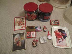 Miscellaneous Christmas Coke items...