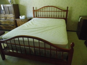 bedframe wheadboard, footboard & f...