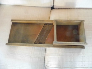 vintage wooden cabbage slicerv very...