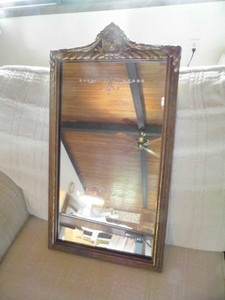 smaller sized gold framed rectangul...
