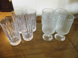 random box of glass dishware...